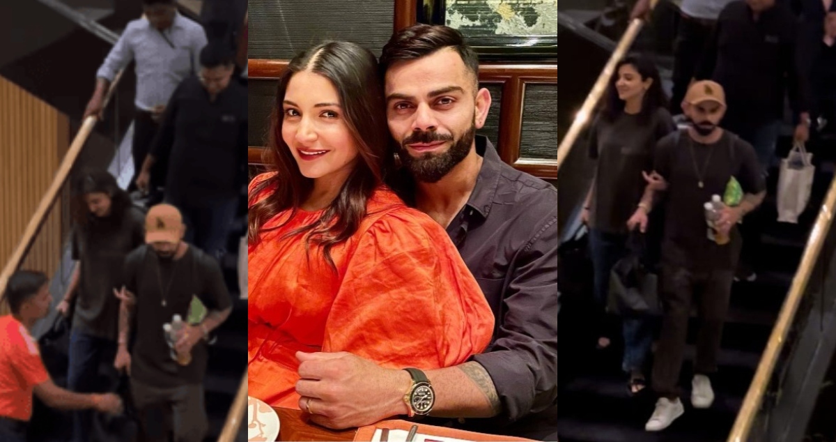 Watch Video: Virat Kohli Carefully Makes Anushka Sharma Climb Down The ...